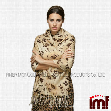 Damenmode Bedruckte lange Schals aus Wolle und Kaschmir Pashmina